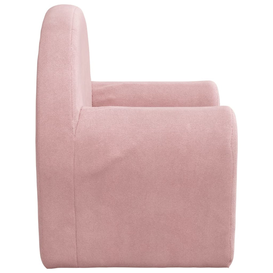 Kids'Sofa Pink Soft Plush