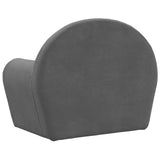 Kids' Sofa Bed Anthracite Soft Plush