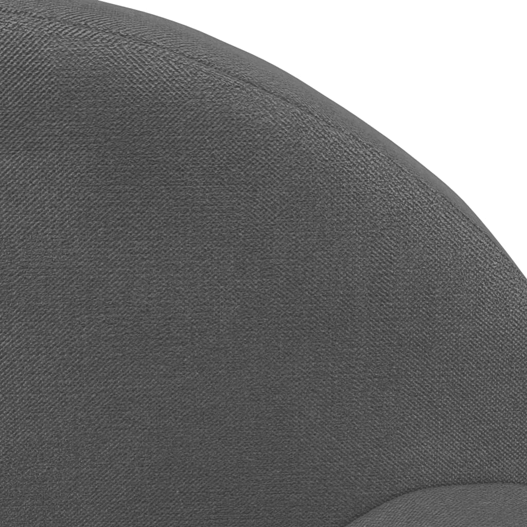 Kids' Sofa Bed 2-Seater Anthracite Soft Plush