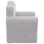Kids'Sofa Light Grey Soft Plush