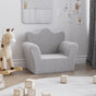 Kids'Sofa Light Grey Soft Plush