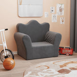Kids' Sofa Anthracite Soft Plush