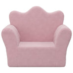 Kids'Sofa Pink Soft Plush