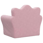 Kids'Sofa Pink Soft Plush