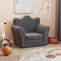 Kids'Sofa Bed Anthracite Soft Plush
