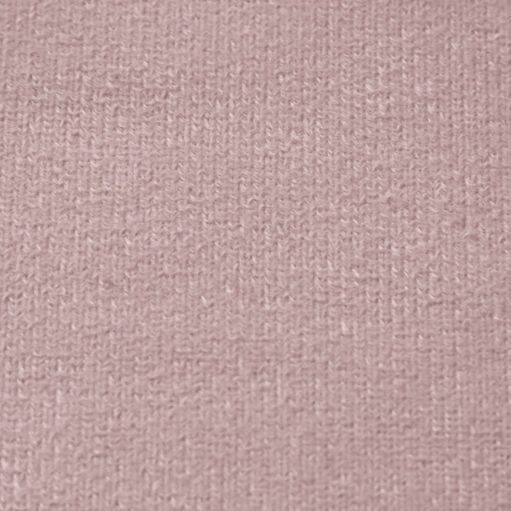 Kids' Sofa Bed 2-Seater Pink Soft Plush