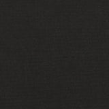 2-Seater Sofa with Throw Pillows Black 140 cm Fabric - Close-Up Angle