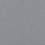 3-Seater Sofa with Throw Pillows Light Grey 180 cm Fabric - Close-Up Angle