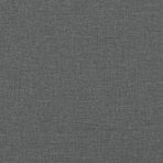 Sofa Chair with Footstool Dark Grey 60 cm Fabric