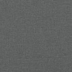 3-Seater Sofa with Footstool Dark Grey 180 cm Fabric
