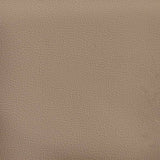 3-Seater Sofa with Footstool Cappuccino 180 cm Faux Leather - Rear View