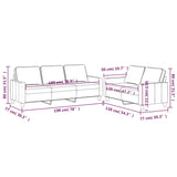 2 Piece Sofa Set with Cushions Dark Grey Velvet - Close-Up Angle