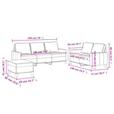 3 Piece Sofa Set with Cushions Black Velvet - Extra Image