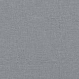 2 Piece Sofa Set with Cushions Light Grey Fabric
