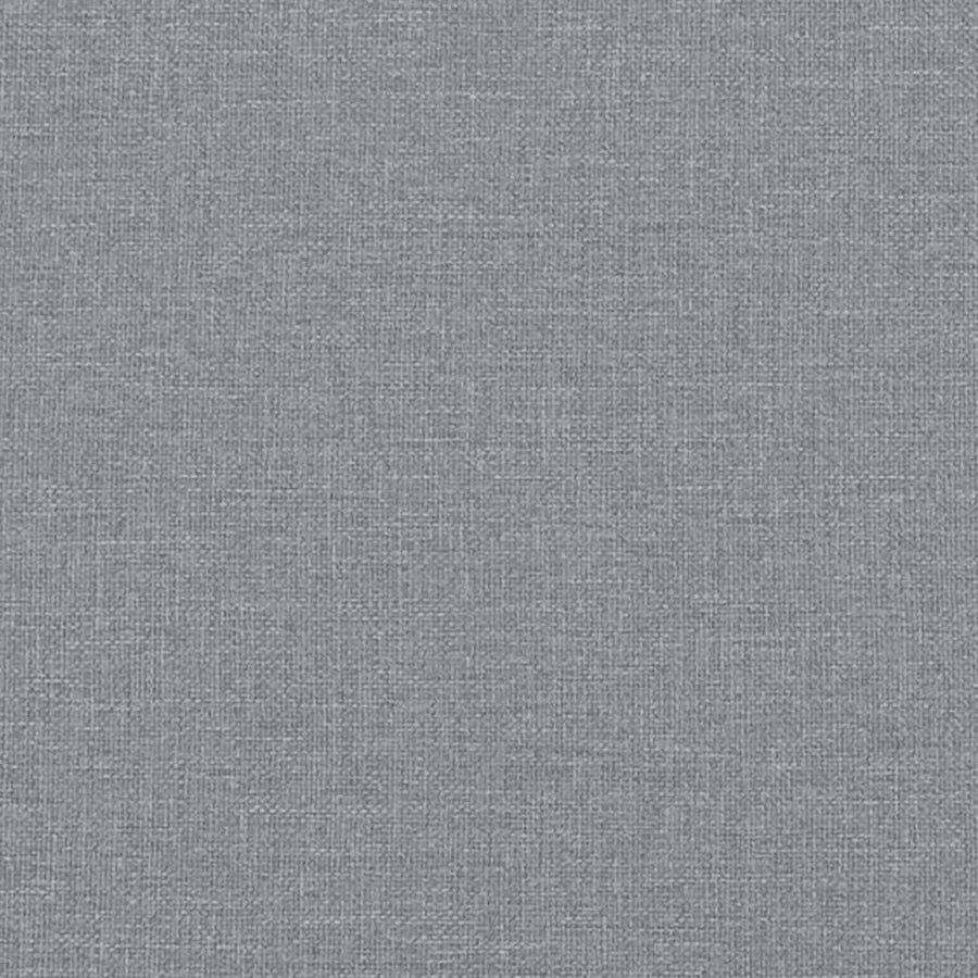 2 Piece Sofa Set with Cushions Light Grey Fabric