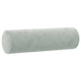 4 Piece Sofa Set with Pillows Light Grey Velvet - Extra Image