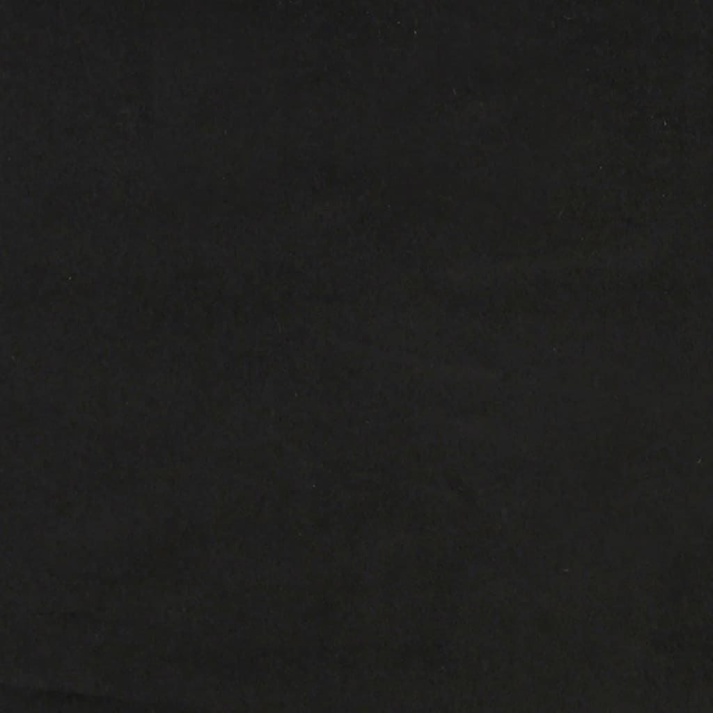 2 Piece Sofa Set Black Velvet