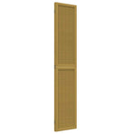 Room Divider 3 Panels Brown Solid Wood Paulownia