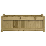 Garden Planters 2 pcs Impregnated Wood Pine