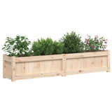 Garden Planter 150x31x31 cm Solid Wood Pine - Top-Down View