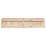 Garden Planter 150x31x31 cm Solid Wood Pine - 45-Degree Angle