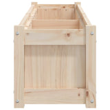 Garden Planter 150x31x31 cm Solid Wood Pine - Rear View