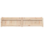 Garden Planters 2 pcs Solid Wood Pine
