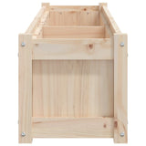 Garden Planters 2 pcs Solid Wood Pine