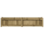 Garden Planter 150x31x31 cm Impregnated Wood Pine