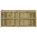 Garden Planter 150x50x70 cm Impregnated Wood Pine - 45-Degree Angle