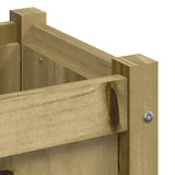 Garden Planters 2 pcs Impregnated Wood Pine - Extra Image