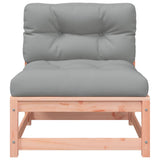 Garden Sofa with Cushions 2-Seater Solid Wood Douglas