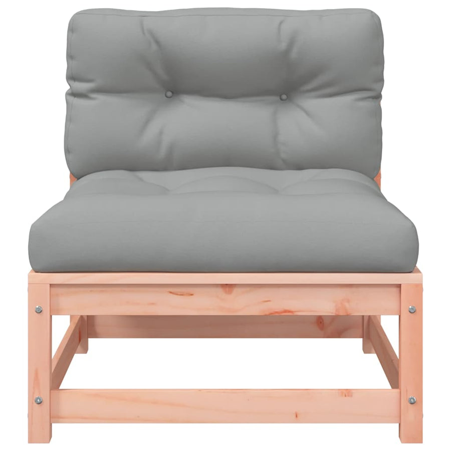 Garden Sofa with Cushions 2-Seater Solid Wood Douglas