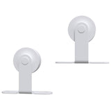 Sliding Door with Hardware Set 80x210 cm Solid Wood Pine - Extra Image