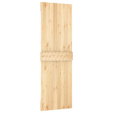 Sliding Door with Hardware Set 70x210 cm Solid Wood Pine - 45-Degree Angle