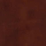 Tub Chair Brown Real Leather - Low Angle