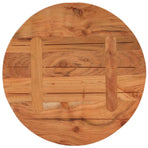 Table Top Ø60x3.8 cm Round Solid Wood Acacia