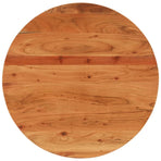 Table Top Ø70x2.5 cm Round Solid Wood Acacia