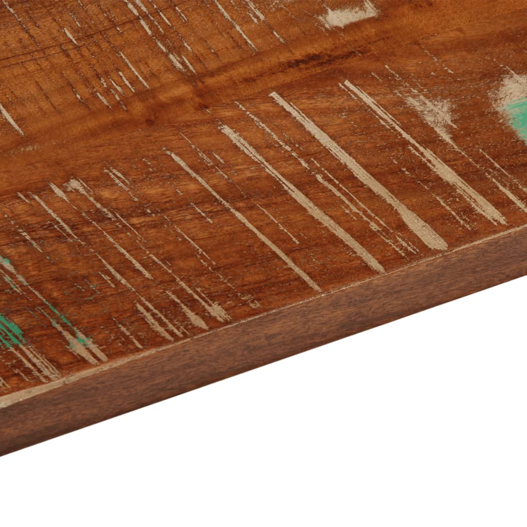Table Top 60x60x2.5 cm Square Solid Wood Reclaimed