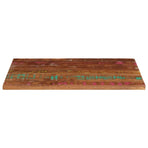 Table Top 100x60x1.5 cm Rectangular Solid Wood Reclaimed