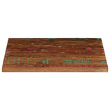 Table Top 80x80x1.5 cm Square Solid Wood Reclaimed
