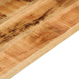 Table Top 70x60x2.5 cm Rectangular Solid Wood Rough Mango
