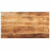 Table Top 120x60x1.5 cm Rectangular Solid Wood Rough Mango