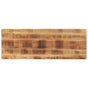 Table Top 140x60x2.5 cm Rectangular Solid Wood Rough Mango