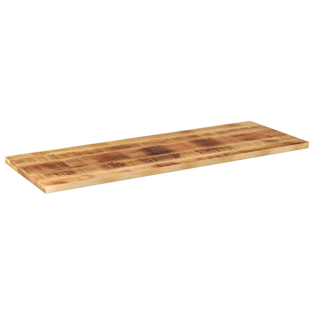 Table Top 140x60x2.5 cm Rectangular Solid Wood Rough Mango