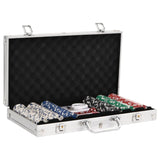 Poker Chip Set 300 pcs 11.5 g - Front View