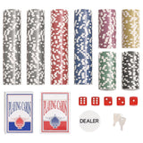 Poker Chip Set 300 pcs 11.5 g - Top-Down View