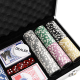 Poker Chip Set 300 pcs 11.5 g - Rear View