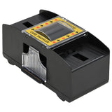 Automatic Card Shuffler Black 2 Decks - Front View