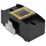 Automatic Card Shuffler Black 2 Decks - Side View